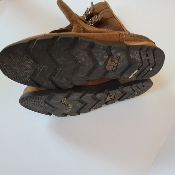 Sorel Major Pull On Leather Boots. - Picture 3 of 8